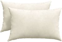 vidaXL - Zitkussens - 2 stuks - Crème - 60 x 40 cm - Corduroy stof