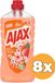 Ajax 8x Allesreiniger Fete Des Fleurs Perzik (8 x 1000 ml)