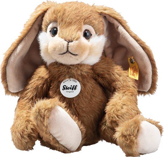 Steiff Bommel konijn 28 cm bruin