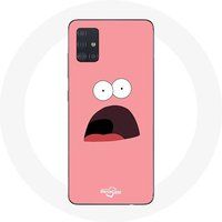 Maniacase Etui voor Samsung Galaxy A71 Patrick Star SpongeBob SquarePants Roze
