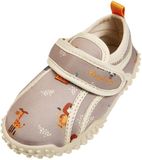Playshoes Kinderen Strand-/badschoen Dierenprint Bruin EVA 32/33