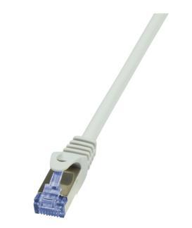 LogiLink RJ45 Netwerk Aansluitkabel CAT 6A S/FTP 15 m Wit Vlambestendig, Snagless