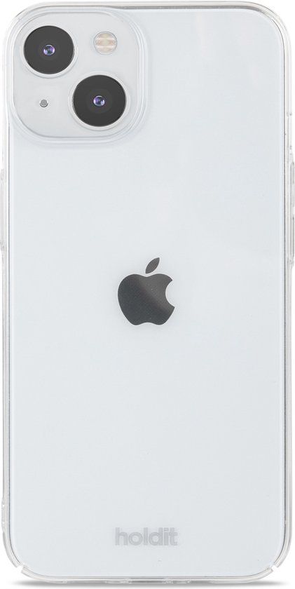 Holdit Slim Case geschikt voor Apple iPhone 14 / 13 - Transparent