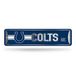 Rico Industries NFL Indianapolis Colts metalen straatnaambord (4" x 15")