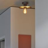 OSRAM Deckenleuchte Decor Plissee, grau, Stahl, E27