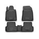 OMAC 5704444 Ensemble de tapis de sol noir