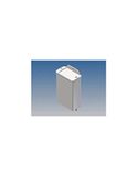 Aluminium behuizing - wit - 100 x 59,9 x 30,9 mm - met flange