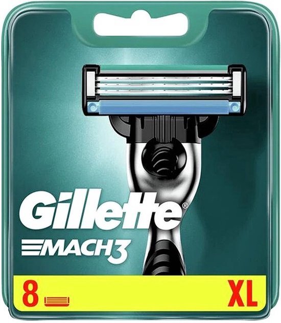 Gillette Mach 3 Scheermesjes 8 stuks