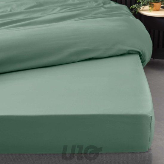 douceur L3C SI Drap Housse Percale - Bonnet 30 Cm - Beige - Polyester - 180x200 cm