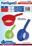 FATIGATI SRL Kunststof zeefjes C/handvat 12 cm 34000
