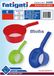 FATIGATI SRL Kunststof zeefjes C/handvat 12 cm 34000