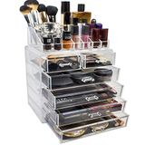 Sorbus® Sorbus Opbergcase voor make-up en sieraden, set van 2 stuks