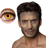 Boland - Paar 3-maandslenzen Orc - Volwassenen - Halloween en Horror, Fantasy