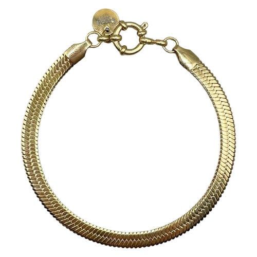 Bonnie Studios gold plated armband Snake