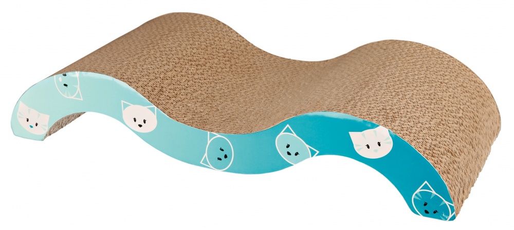 Trixie Krabgolf Krabkarton 50 x 9 x 23 cm - blauw