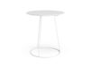 Swedese Table avec relief Breeze Ø46 cm Blanc