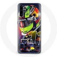 Maniacase Etui voor Samsung Galaxy P30 pro Formule 1 Sergio Pérez F1 coureur