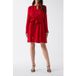 GUESS Anita V Neck Flared Samba Red Vibes Taille: 42