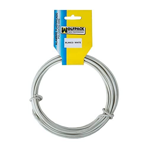 Maurer 1010516 kunststofdraad, 25 m, wit/zilver