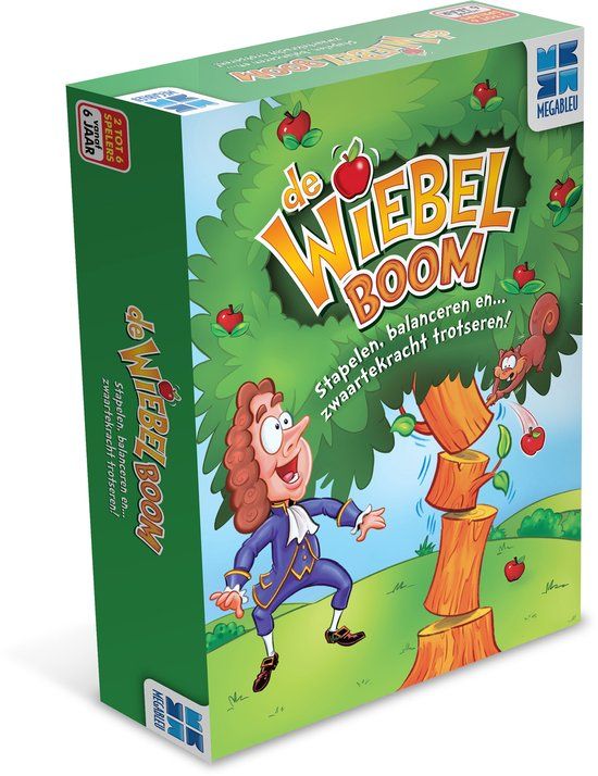 Megableu De Wiebelboom - Kinderspel - Newton Actiespel voor 2-6 Spelers - Vanaf 6 Jaar - Behendigheid & Plezier
