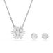 Swarovski 5691486 - Set: Ketting + Oorbellen - Metaal