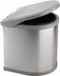 Elletipi Ring PPI607/1 Automatische Vuilnisbak voor Onder Sink Door, Base side bevestiging, Zilver, 10 l, Aluminium, Inclusief deksel