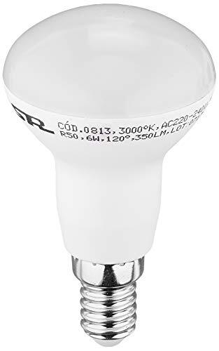 rsr LED R50 REFLEC 6 W, 3000 K, E14, 350 lm.