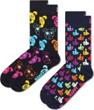 Happy Socks 2 paar sokken - Heren & Dames - Maat 36-40 - Dieren, Hond