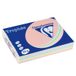 Clairefontaine multipack zalm/blauw/groen/kanariegeel/roze 80 grams (5x 100 vel)