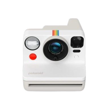 Polaroid Now Gen 3 Pebble White + Color Film Bundle - 9120134283122