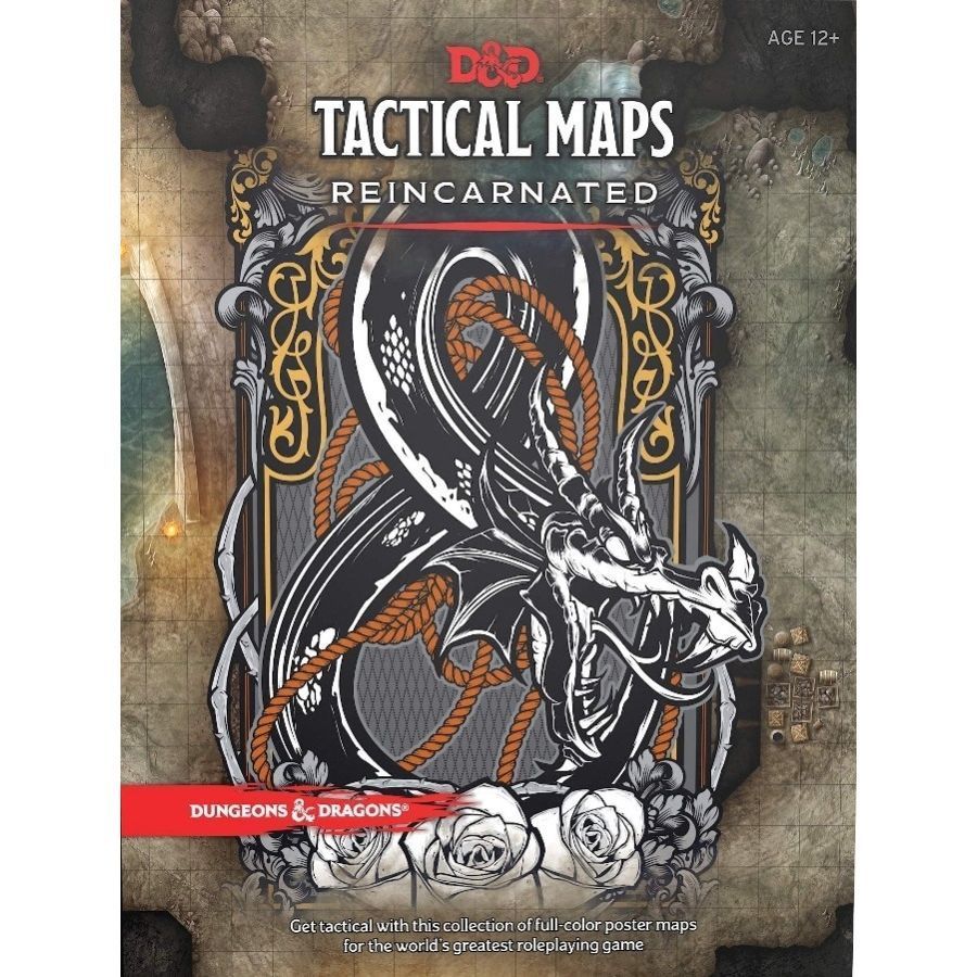 Wizards of the Coast D&D Tactical Map Pack Reincarnated - Plastic - Multi