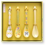 Pip Studio - Lily & Lotus - Set van 4 theelepels - Geel