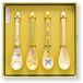 Pip Studio - Lily & Lotus - Set van 4 theelepels - Geel