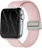 xoxo Wildhearts Bande tissée en nylon - Rose - Convient pour Apple Watch 38/40/41/42 mm