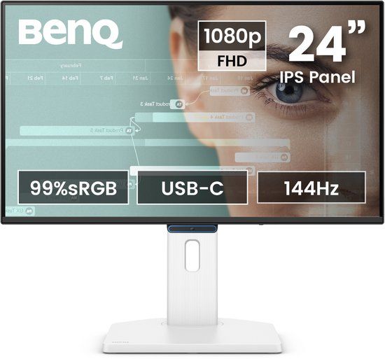 BenQ GW2490TC 24-inch 144 Hz FHD IPS Eye-Care Monitor