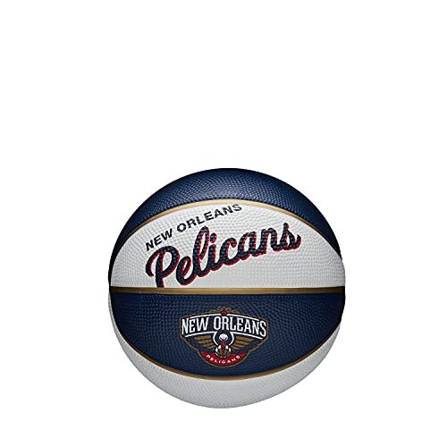 Wilson NBA Team Retro Basketbal Mini New Orleans Pelikanen