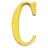 Wolfpack Messing Letter C, 10 cm