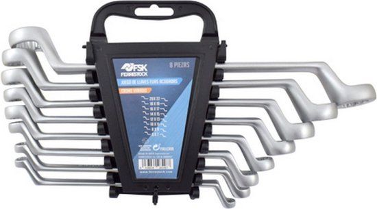 Ferrestock Vaste sleutelset - 8 stuks - 6-22mm