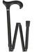 Merkloos / Sans marque Able2 Luxe Opvouwbare Wandelstok Soft Derby Zwart