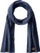 Camel Active Gebreide sjaal met merinowol - Blauw