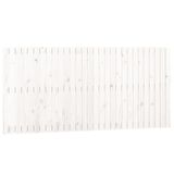 VidaXL Wandhoofdbord 185x3x90 cm massief grenenhout wit