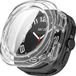 Wigento Samsung Galaxy Watch Ultra 47mm en Ultra 2025 Beschermhoes van Gehard Glas en Siliconen