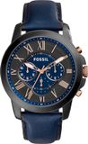Fossil Grant FS5061 Zwart Heren Horloge