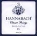 Hannabach Klassieke Gitaarsnaren Speciale Modellen E-5 medium Nylon kern, verzilverd koperdraad 842.5