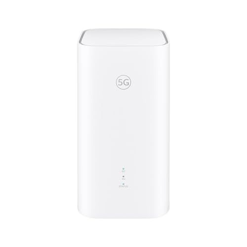 5G CPE 5s, H153, Sim van 5G-router, Wifi 6 AX3000, DL 3600 Mbps/UL 500 Mbps, Antenne met hoge versterking tot wel 9 dBi, LAN/WAN-poort, Gevisualiseerde wifidiagnose, 30 maanden garantie