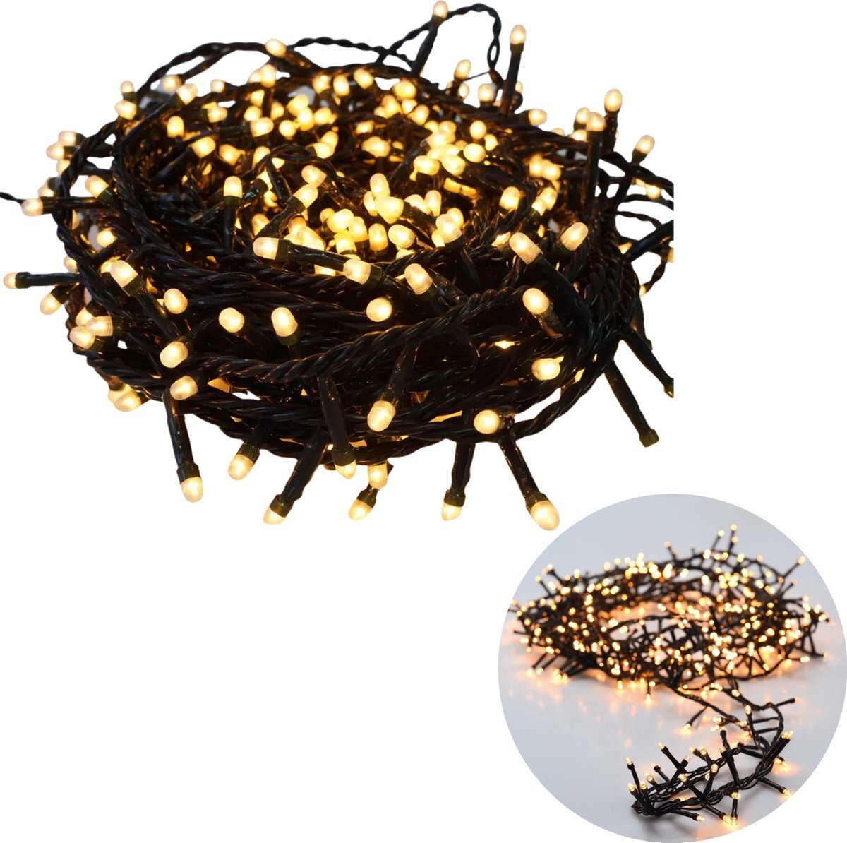 Cheqo Cheqo® Kerstboomverlichting Clusterverlichting Kerstlampjes