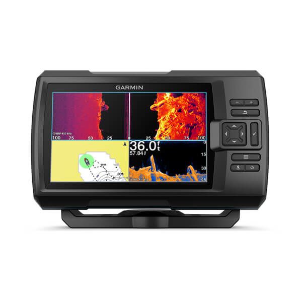 Garmin Striker Vivid 7sv Fish Finder - 7" Display - 500W