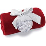 Römer Wellness fleecedeken, 100% polyester fleece, rood winter special, 25 x 14 x 10 cm