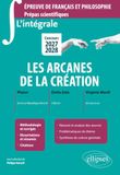 Les arcanes de la création: Concours 2027-2028