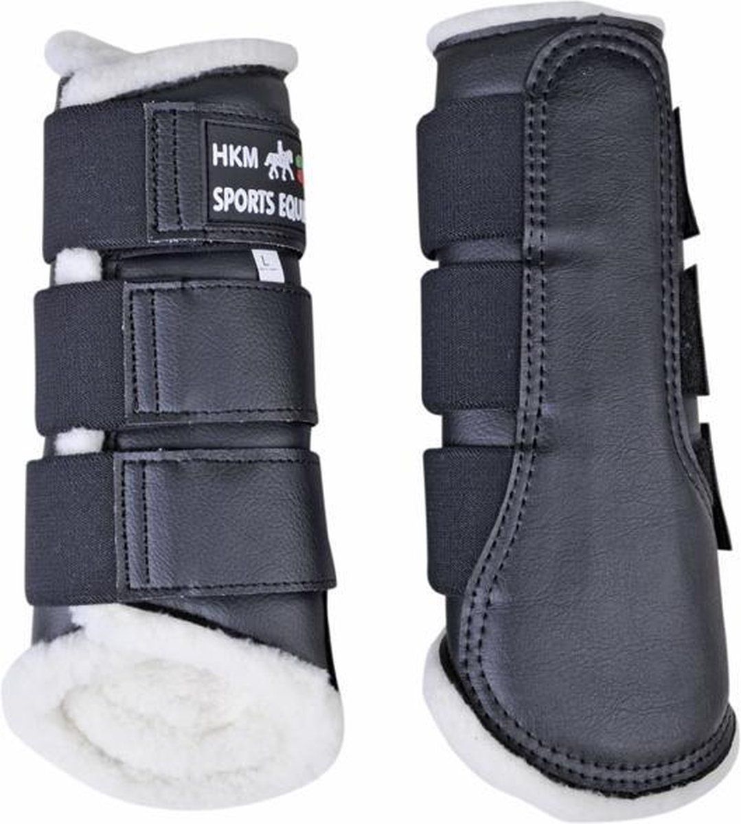 HKM Beschermers Comfort Zwart L